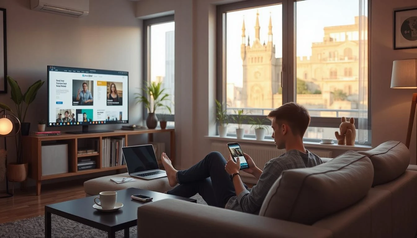 Online Viewing For Digital Lifestyle